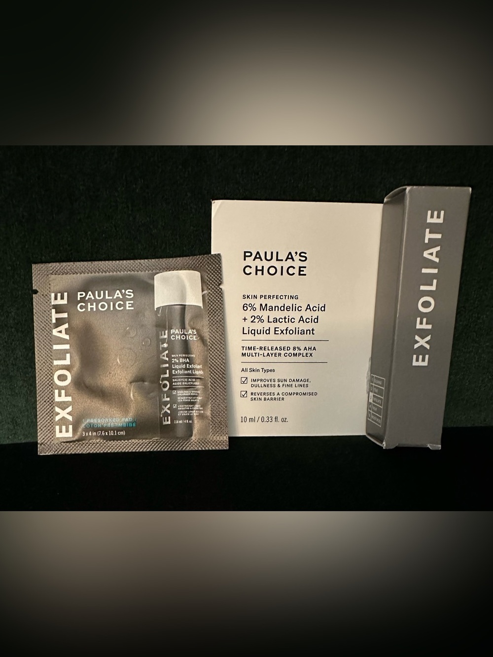 Brand New Paula's Choice Exfoliate Samples
